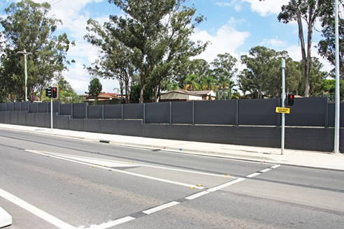 traffic noise barrier