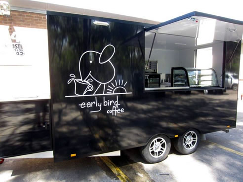 mobile coffee trailer
