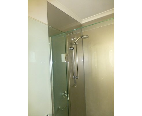 acrylic shower recess panel