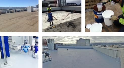 roof deck waterproofing