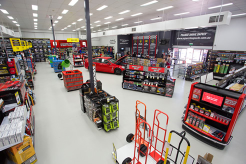 supercheap auto retail fitout