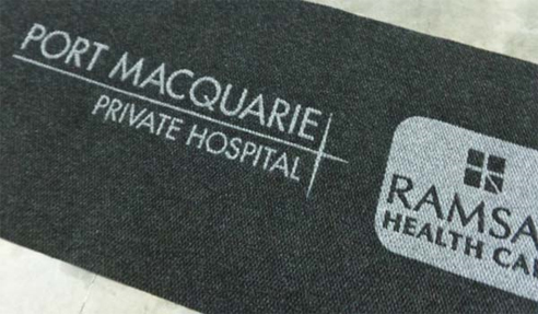logo inlay mat