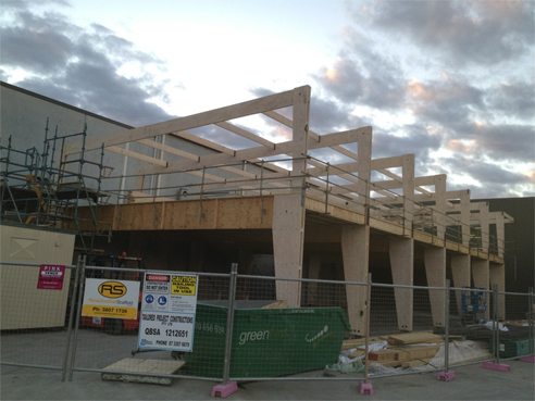 hyspan lvl beams and exposed rafters