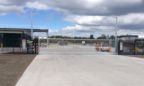 perimeter security gates