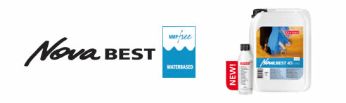 novabest waterbased floor finish