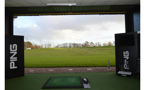 overhead heating belfry golf academy