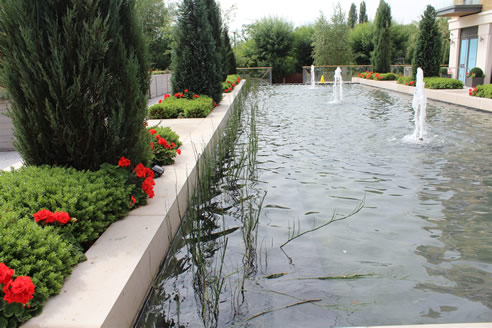 chlorine free water feature