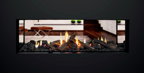 Powered vent fireplaces from Escea