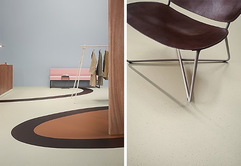 Marmoleum Cocoa Floors