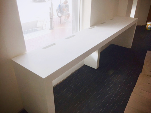 Back of house joinery from Glenmar Custom Joinery