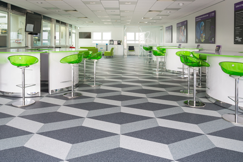 patterned vinyl flooring