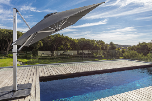 Poolside Cantilever Umbrella