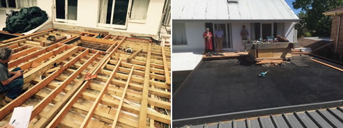 green roof installation