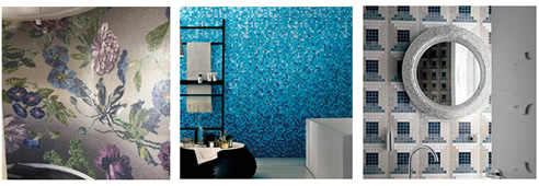 Bisazza glass mosaic tiles