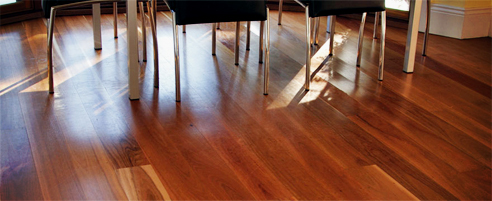 Solid timber overlay flooring from Mountain Timber Products