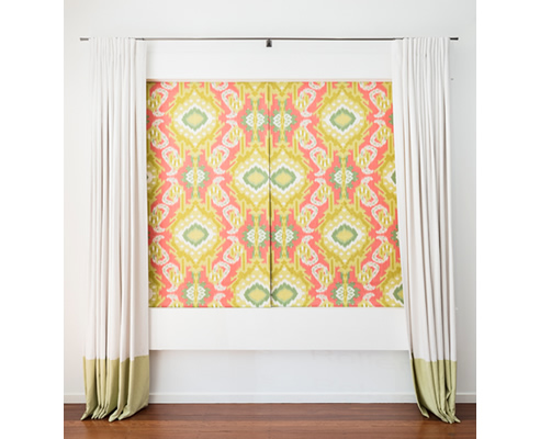 designer patterned roller blind