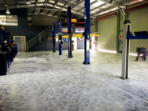 Epoxy flooring from Bayset