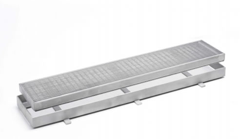 slip resistant stainless steel grate