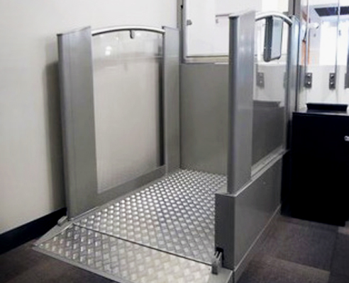 Disabled public access lift from RAiSE Lift Group