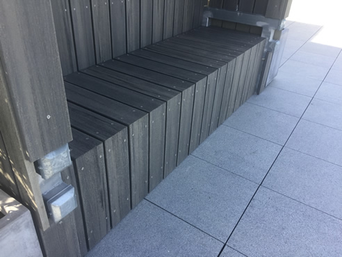 Rooftop Granite Pavers