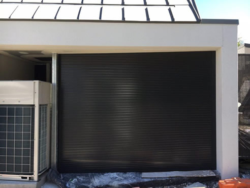 tapered bottom garage door