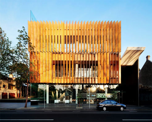 surry hills library facade