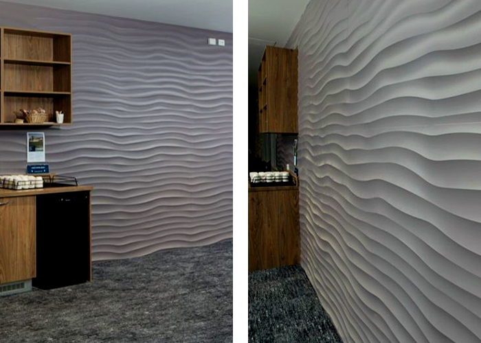 Dunes Textured Wall Panels for Small Spaces from 3D Wall Panels