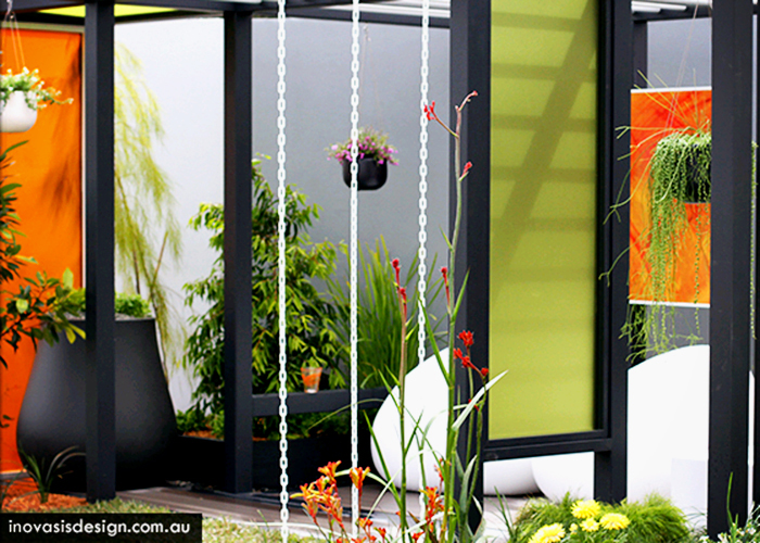 Recyclable Garden Panels with PERSPEX Frost from Allplastics