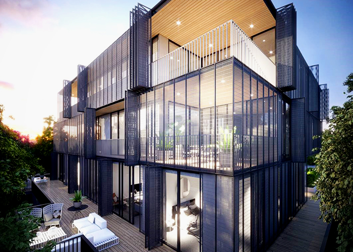 Luxury Exterior Balcony Suites Melbourne from Axiom Group