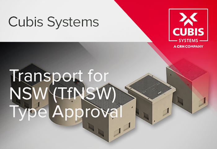 Precast Concrete Cable Pits with TfNSW Type Approval from CUBIS