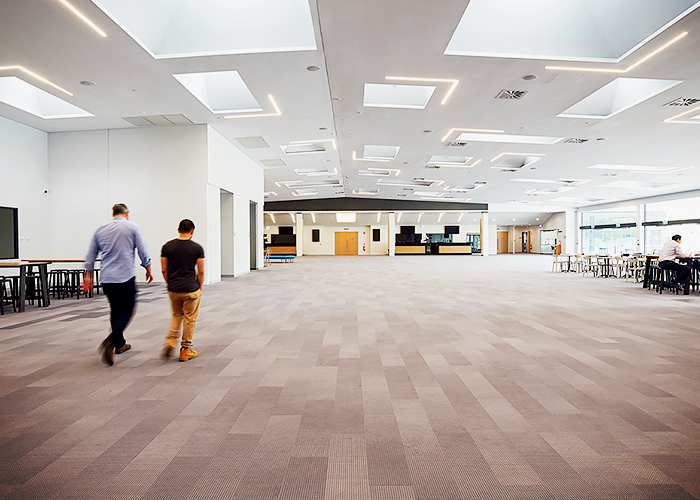 Flotex Flocked Flooring for Community Church Centre by Forbo