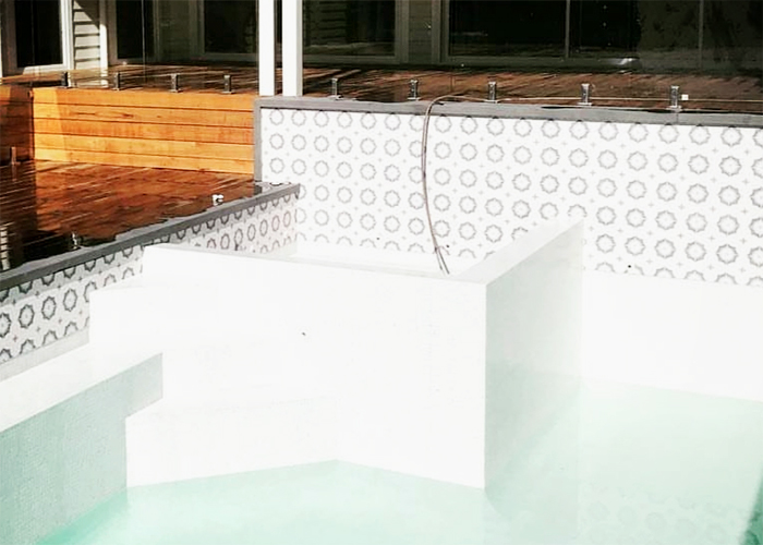 Residential Pool Projects Melbourne with LATICRETE