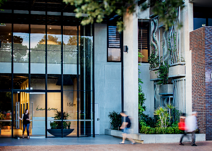 Louvres for Adelaide Apartments by Safetyline Jalousie