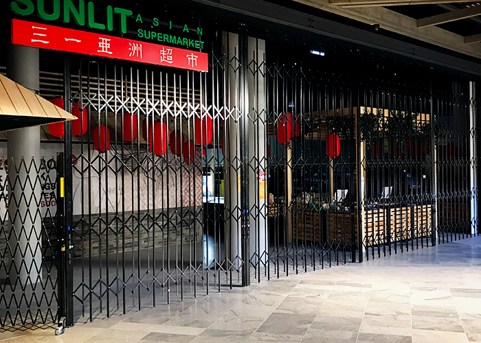 Shopfront Closure Doors Queensland from Trellis Door Co