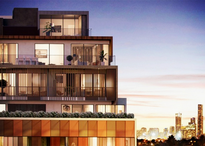 Glass Balustrades for Melbourne Apartments from Axiom Group