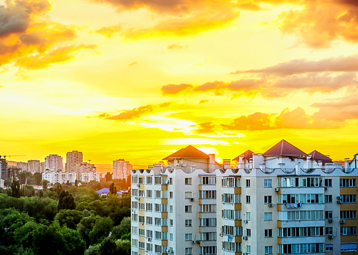 Energy-Saving Sound Absorption for Apartment Blocks from Bellis