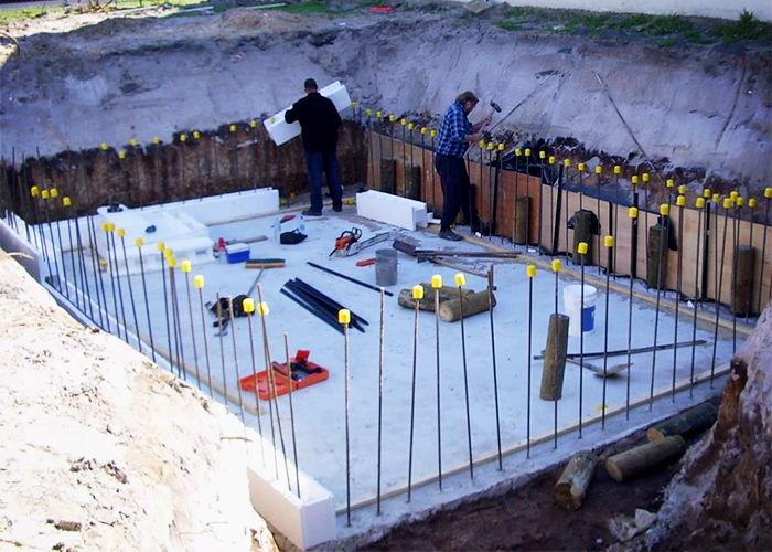 ICF Basements with Insulbrick ICF