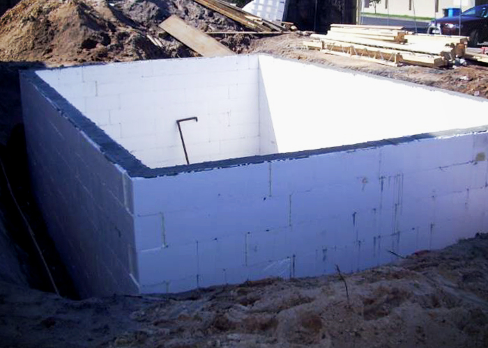 ICF Basements with Insulbrick ICF