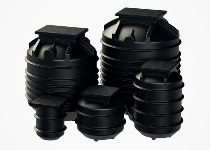 Polyethylene Pump Wells for Stormwater Systems from Maxijet