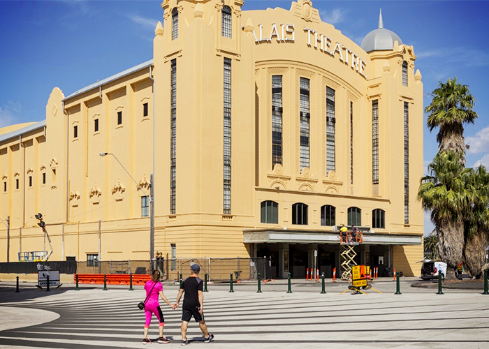 Mineral Paints for Melbourne's Palais Theatre from Porter's Paints