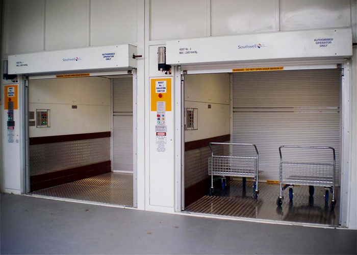 Freestanding Goods Hoists for Restricted Sites from Southwell