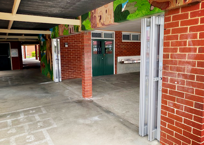 Commercial Folding Closures for Schools from ATDC