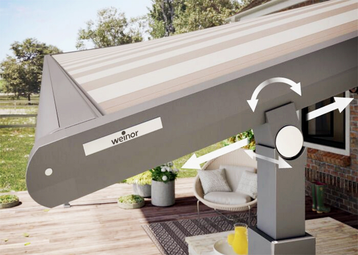 Patio Roof Awnings by Weinor from Undercover Blinds