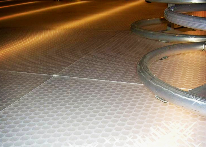 Translucent Polycarbonate Loft Flooring by Allplastics