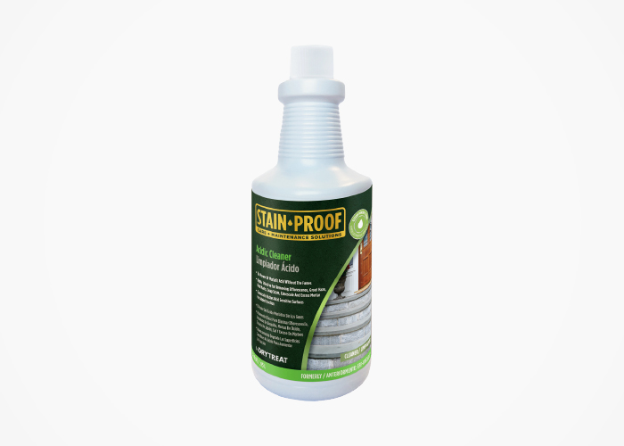 Heavy Duty Acidic Cleaner of Hard Surfaces from Stain-Proof