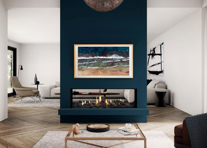 5-star Frameless Fireplaces Meet The Frame with Escea