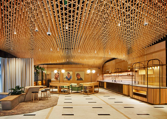 Custom Ceiling Panels for 1 Martin Place by Keystone