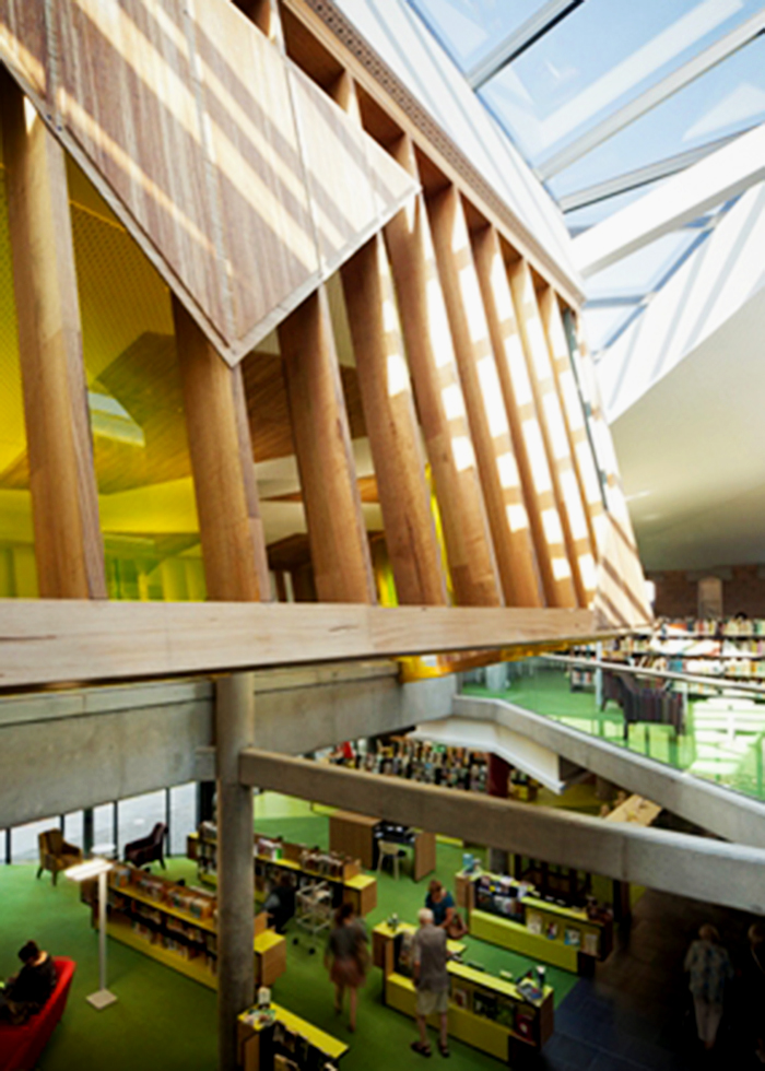 Colourful Library Fit Out Featuring Perspex from Mitchell Group