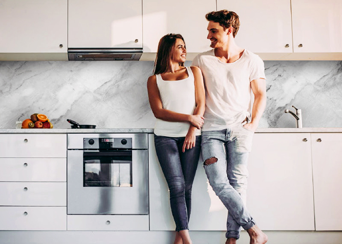 DIY Friendly Kitchen Splashbacks from Reflections Splashback