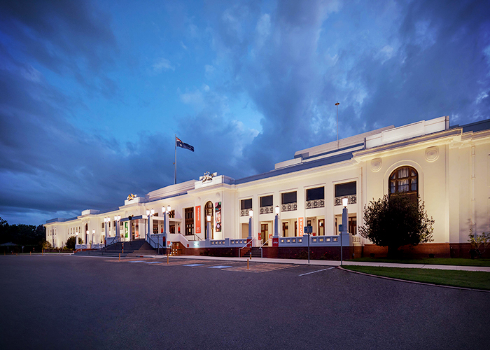 Colour-changing Lighting for Old Parliament House by WE-EF